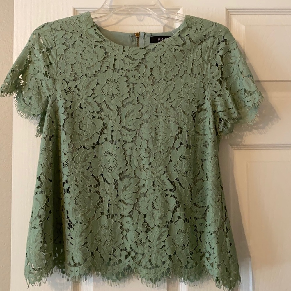 Sugarlips lace blouse